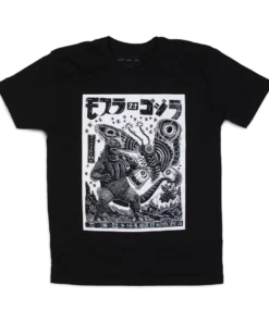 Attack Peter Mothra Vs. Godzilla T-Shirt