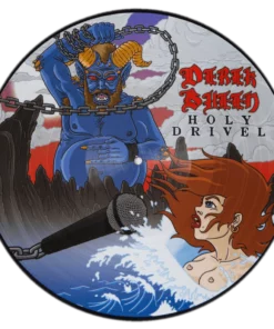 Music Holy Drivel LP (picture Disc Original Art) By Derek Sheen