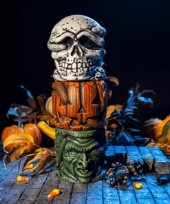 Mondo Tikis Halloween III: Season Of The Witch - Stacking Tiki Mug Set 5 Mondo Tikis Halloween III: Season Of The Witch - Stacking Tiki Mug Set