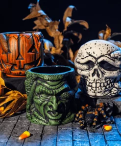 Mondo Tikis Halloween III: Season Of The Witch - Stacking Tiki Mug Set 7 Mondo Tikis Halloween III: Season Of The Witch - Stacking Tiki Mug Set