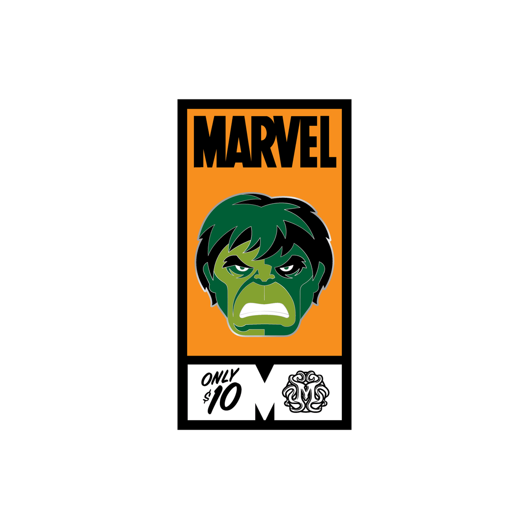 Tom Whalen Enamel Pins Incredible Hulk Enamel Pin Tom Whalen Enamel Pins Incredible Hulk Enamel Pin