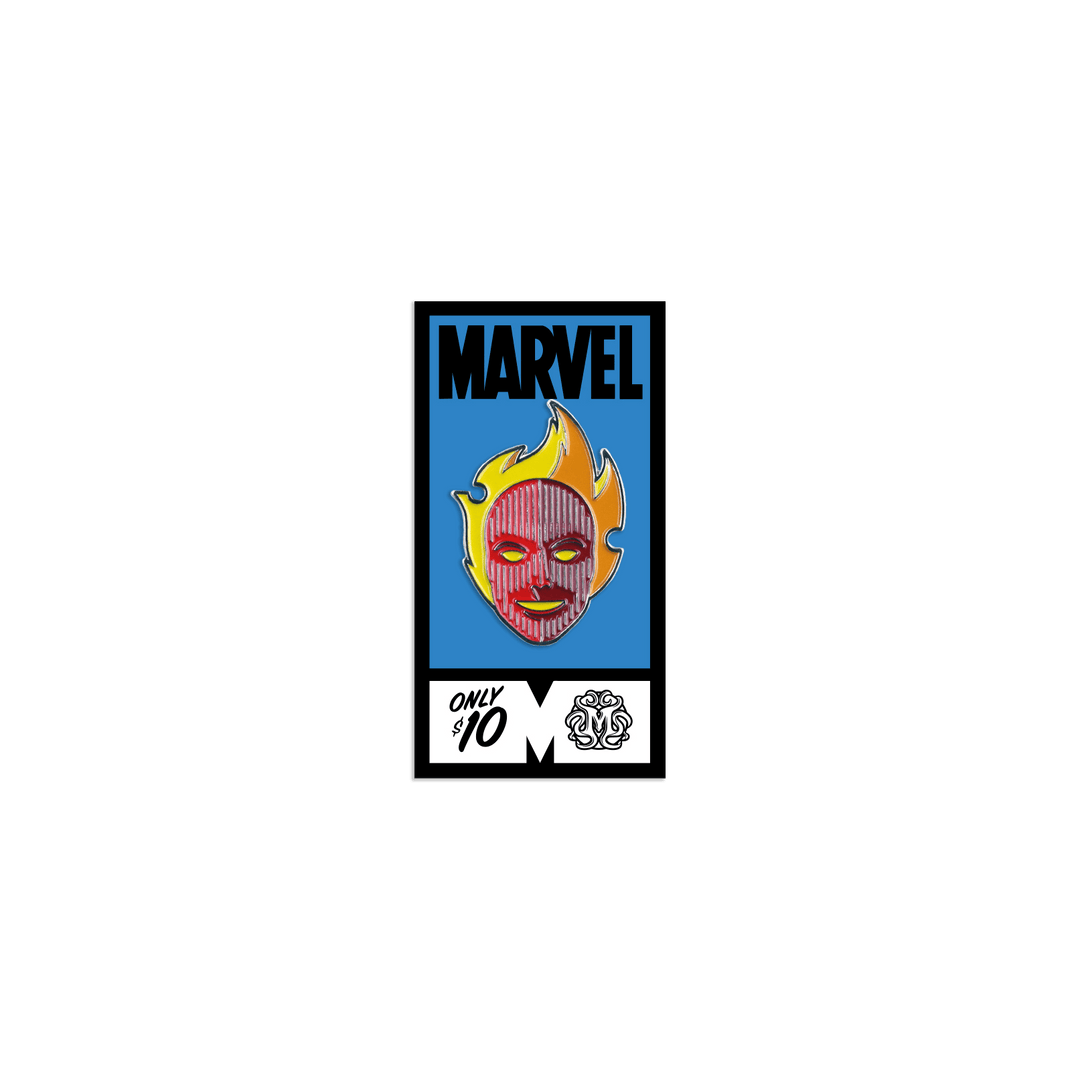 Tom Whalen Human Torch Enamel Pin Tom Whalen Human Torch Enamel Pin