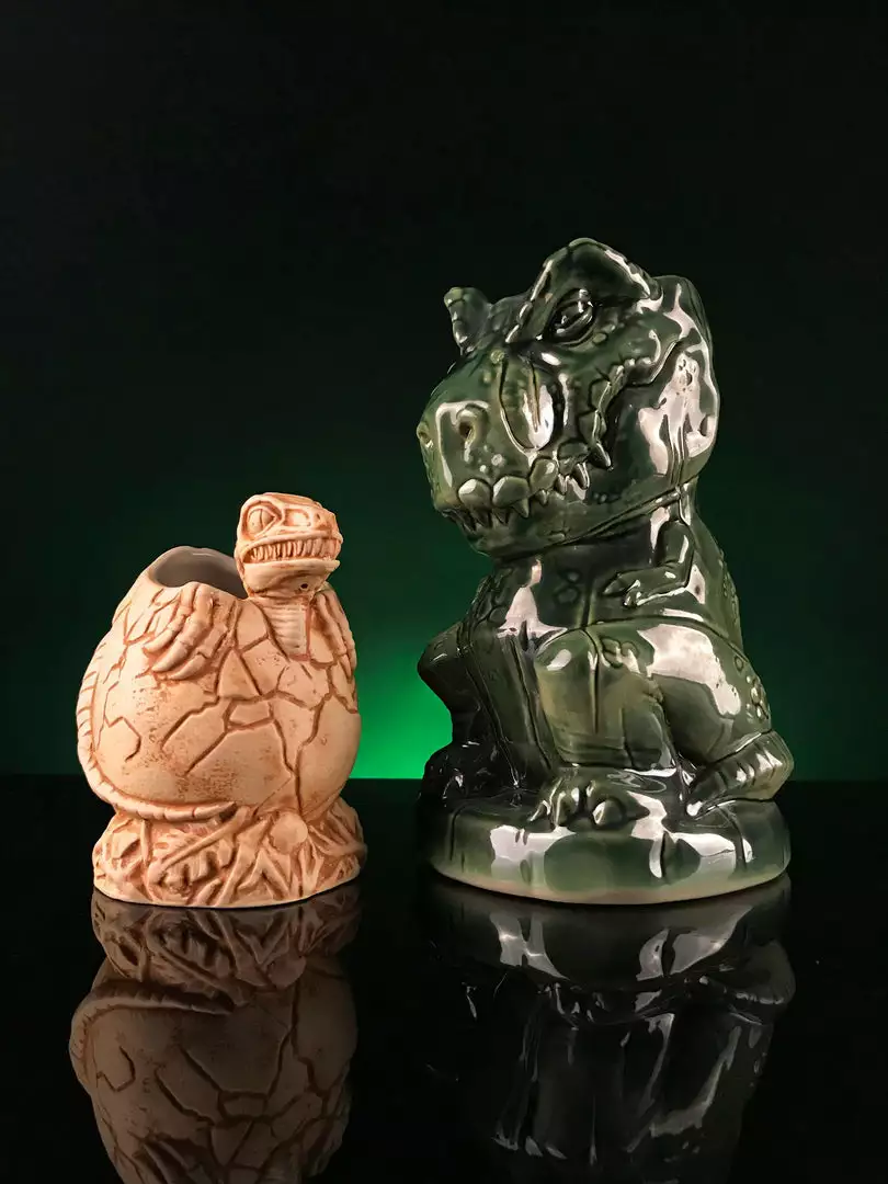 Mondo Tikis Jurassic Park – T-Rex Tiki Mug (Isla Nublar Variant) Mondo Tikis Jurassic Park – T-Rex Tiki Mug (Isla Nublar Variant)