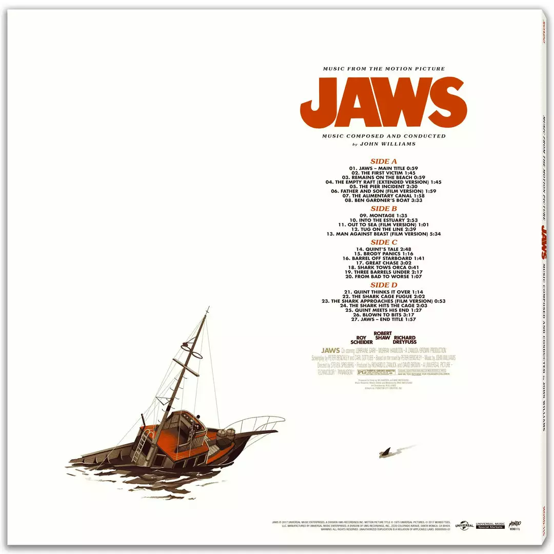 John Williams Jaws – Music From The Motion Picture John Williams Jaws – Music From The Motion Picture