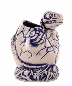 Mondo Jurassic Park – Baby Raptor Tiki Mug (Blue Variant) Tikis