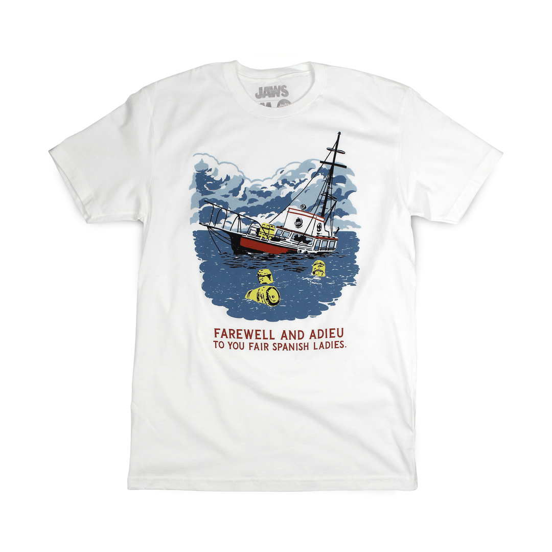 Ryan Duggan Jaws - Farewell & Adieu T-Shirt Ryan Duggan Jaws - Farewell & Adieu T-Shirt