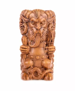 Florian Bertmer Krampus Designer Series Tiki Mug (Nutmeg Variant)