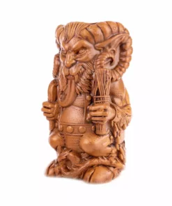Florian Bertmer Krampus Designer Series Tiki Mug (Nutmeg Variant)