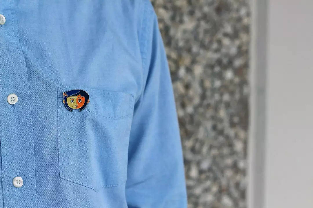 Tom Whalen Coraline Enamel Pin Tom Whalen Coraline Enamel Pin