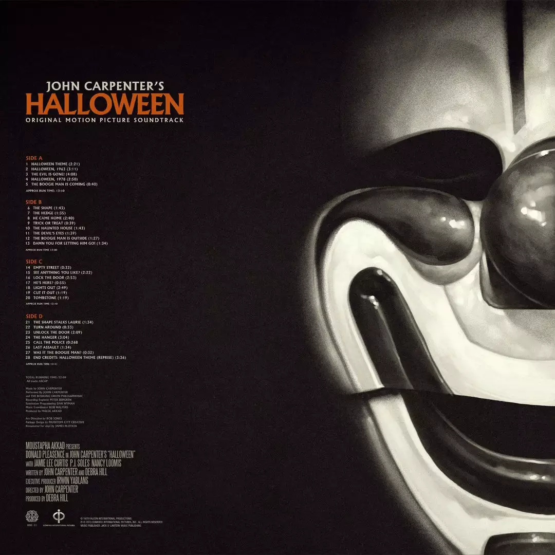 John Carpenter Halloween – Original Motion Picture Soundtrack 2XLP (Version B) Music John Carpenter Halloween – Original Motion Picture Soundtrack 2XLP (Version B) Music