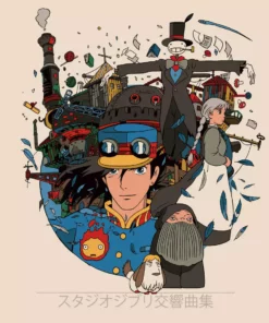 Czech Philharmonic Orchestra Music Studio Ghibli Kokyo Kyokushu – Howl's Moving Castle Version 2XLP