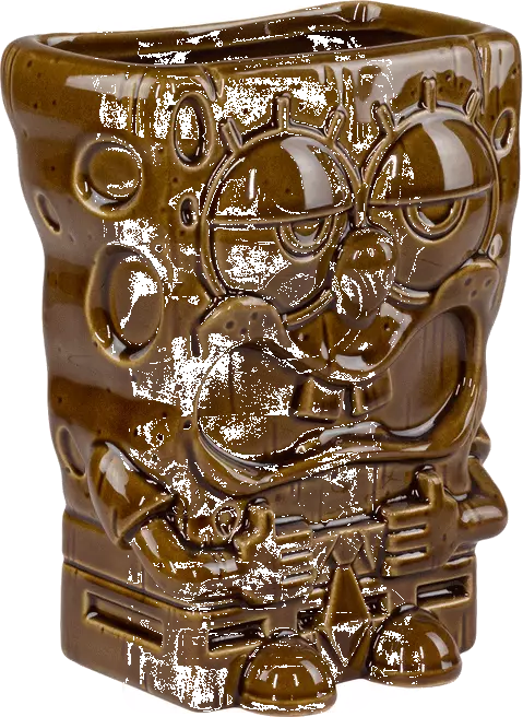 Mondo Spongebob Squarepants - Tiki Mug - Driftwood Variant Tikis Mondo Spongebob Squarepants - Tiki Mug - Driftwood Variant Tikis