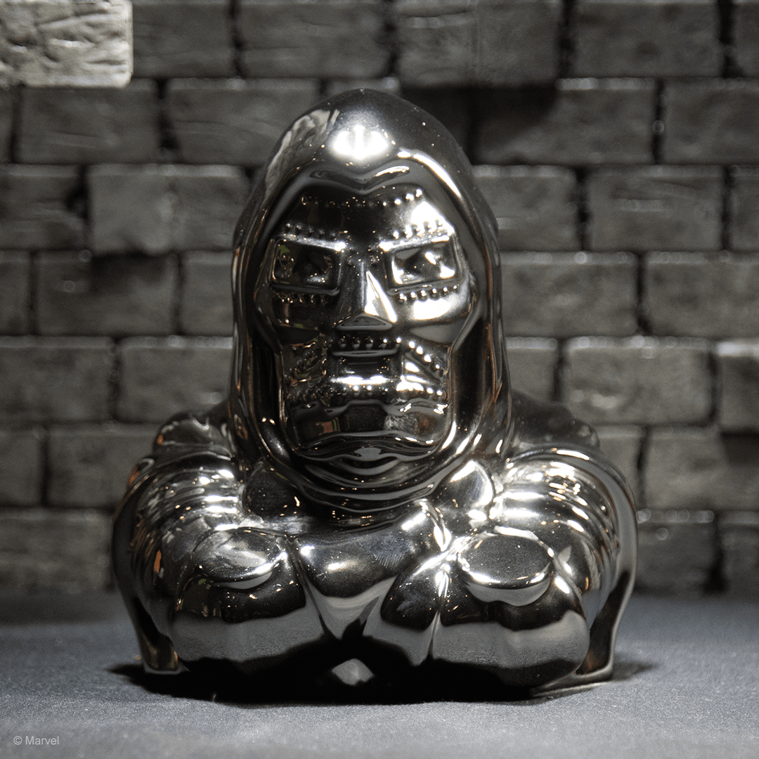 Mondo Doctor Doom Tiki Mug - Metal Face Mondo Doctor Doom Tiki Mug - Metal Face