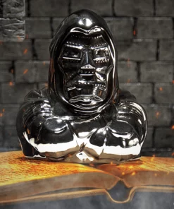 Mondo Doctor Doom Tiki Mug - Metal Face 4 Mondo Doctor Doom Tiki Mug - Metal Face