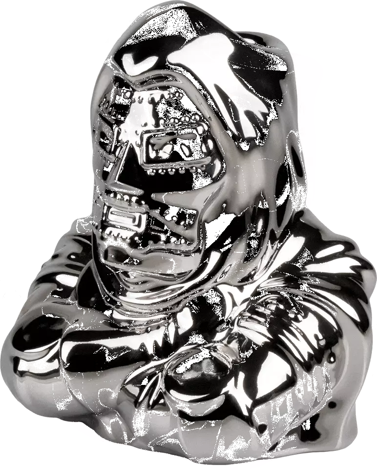 Mondo Doctor Doom Tiki Mug - Metal Face Mondo Doctor Doom Tiki Mug - Metal Face