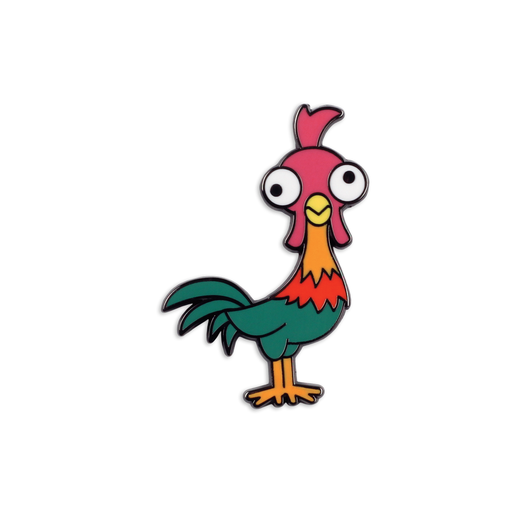 100% Soft Moana: Hei Hei Enamel Pin 100% Soft Moana: Hei Hei Enamel Pin
