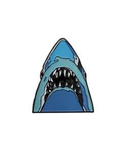 Oliver Barrett Enamel Pins Jaws 2-Pin Set