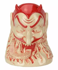 Doug P'Gosh Tikis Ol' Scratch Designer Series Tiki Mug - Red