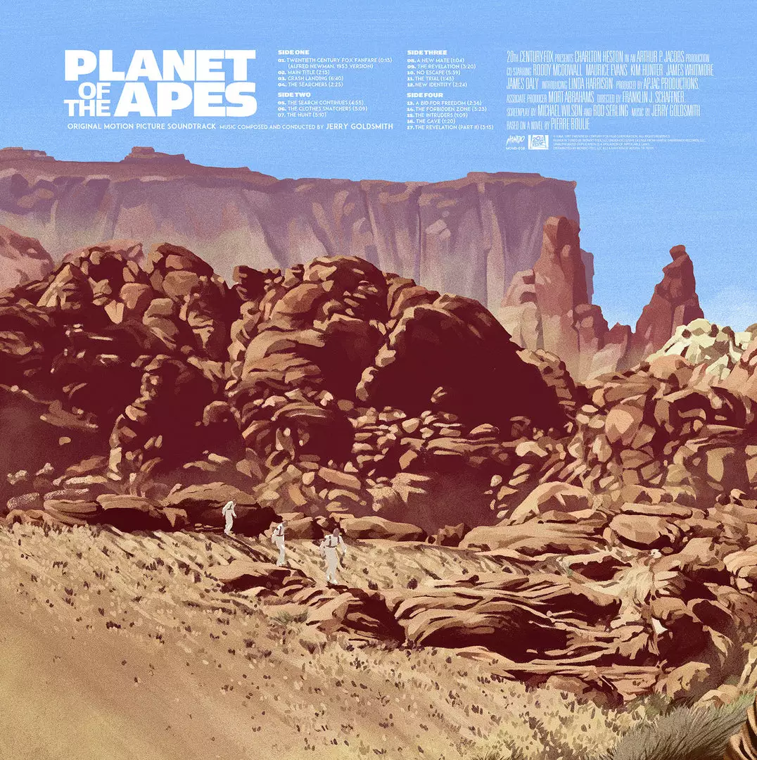 Jerry Goldsmith Planet Of The Apes – Original Motion Picture Soundtrack 2XLP Jerry Goldsmith Planet Of The Apes – Original Motion Picture Soundtrack 2XLP