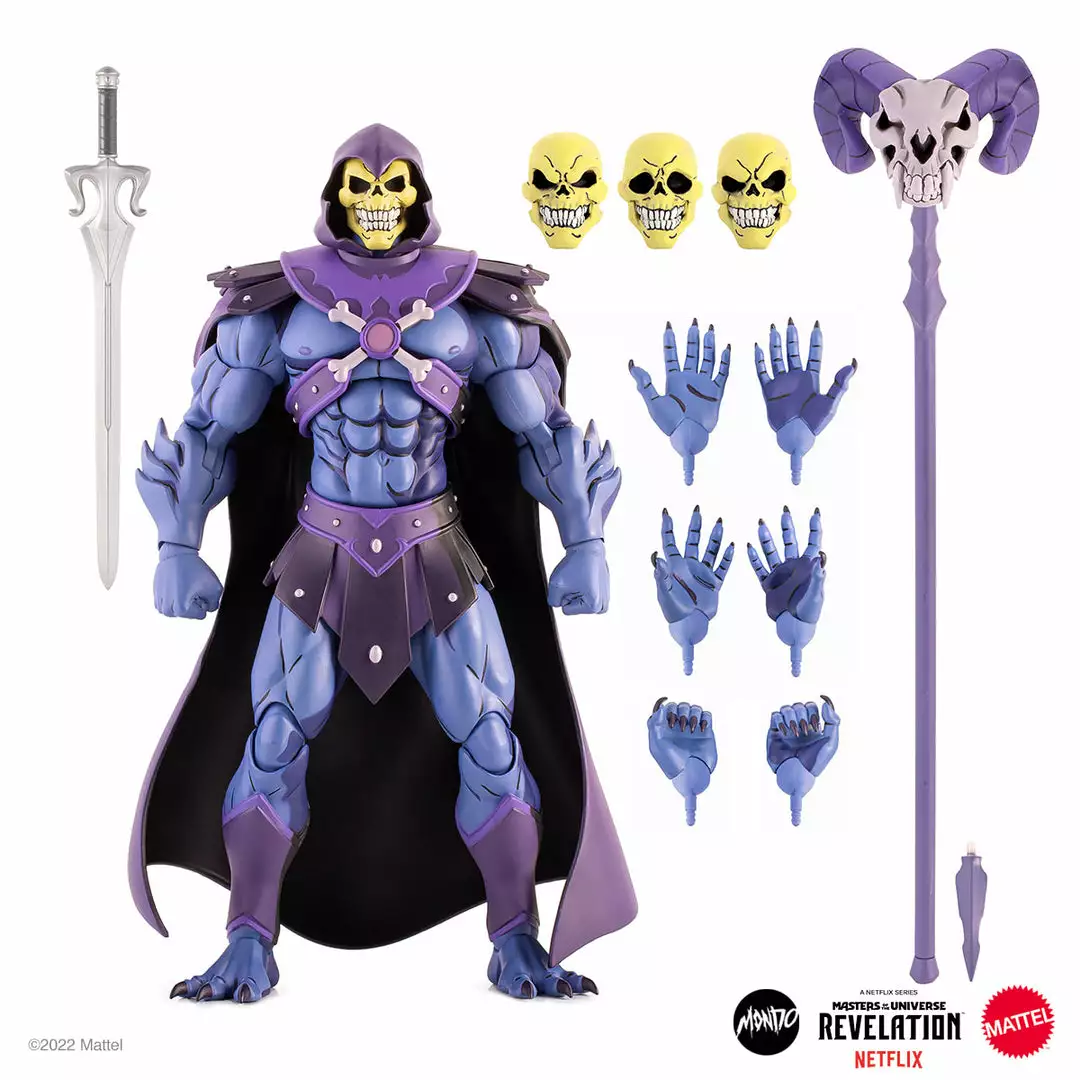 Mondo Masters Of The Universe Revelation - Skeletor 1/6 Scale Figure SDCC Exclusive Mondo Masters Of The Universe Revelation - Skeletor 1/6 Scale Figure SDCC Exclusive