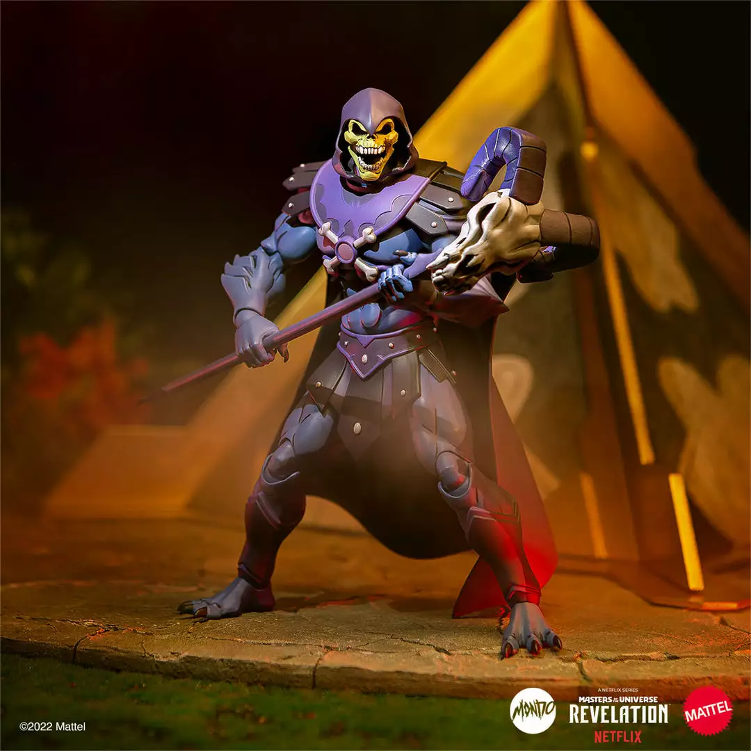 Mondo Masters Of The Universe Revelation - Skeletor 1/6 Scale Figure SDCC Exclusive Mondo Masters Of The Universe Revelation - Skeletor 1/6 Scale Figure SDCC Exclusive