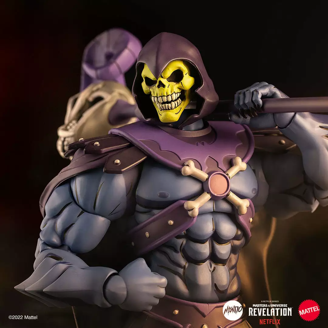 Mondo Masters Of The Universe Revelation - Skeletor 1/6 Scale Figure SDCC Exclusive Mondo Masters Of The Universe Revelation - Skeletor 1/6 Scale Figure SDCC Exclusive