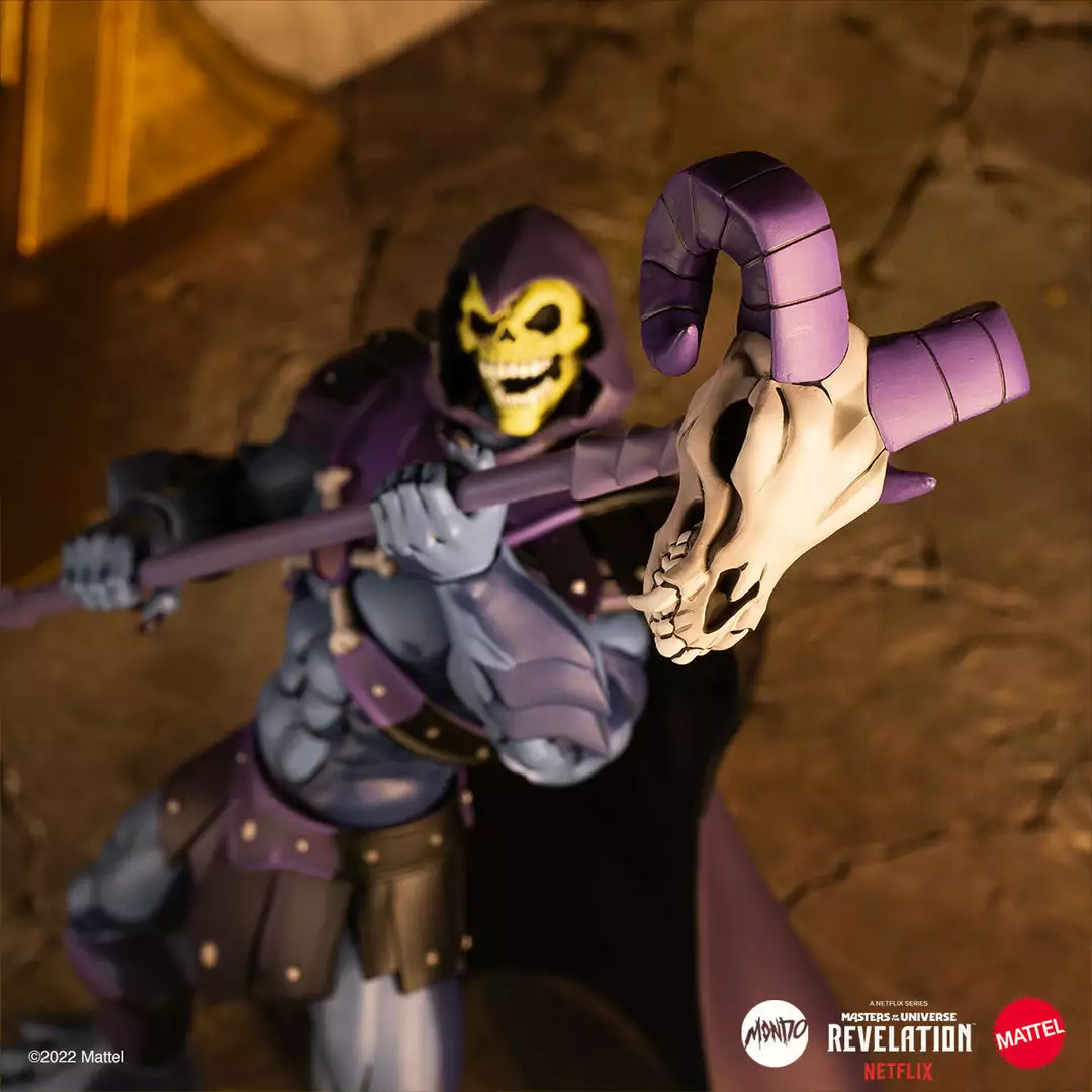 Mondo Masters Of The Universe Revelation - Skeletor 1/6 Scale Figure SDCC Exclusive Mondo Masters Of The Universe Revelation - Skeletor 1/6 Scale Figure SDCC Exclusive