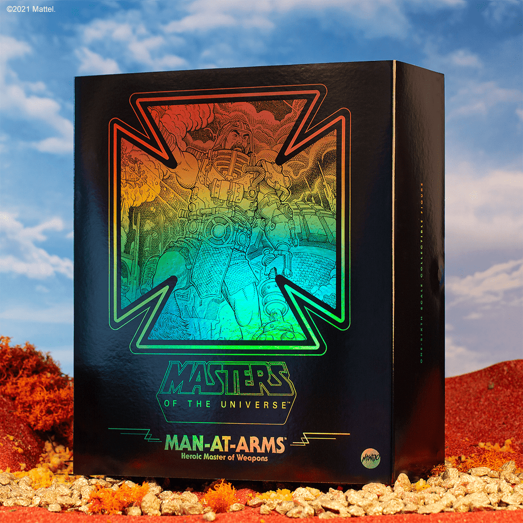 Mondo Toys Man At Arms 1/6 Scale Figure - "MOTUbi" Variant Mondo Toys Man At Arms 1/6 Scale Figure - "MOTUbi" Variant