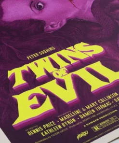 Timothy Pittides Twins Of Evil Poster 2 Timothy Pittides Twins Of Evil Poster