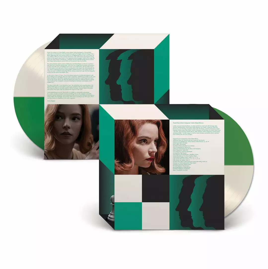 Carlos Rafael Rivera The Queen's Gambit - Music From The Netflix Limited Series 2XLP Carlos Rafael Rivera The Queen's Gambit - Music From The Netflix Limited Series 2XLP