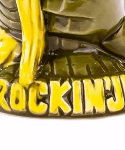 Rockin' Jelly Bean Tikis God Bird Man Tiki Mug (Green Variant)