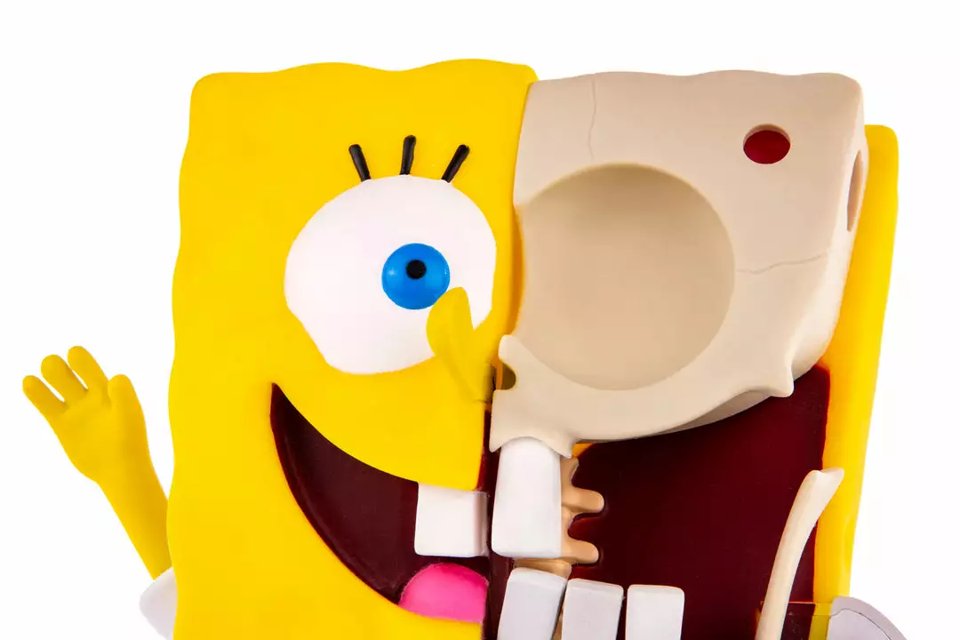 Jason Freeny Spongebob Squarepants Dissected Vinyl Figure Toys Jason Freeny Spongebob Squarepants Dissected Vinyl Figure Toys