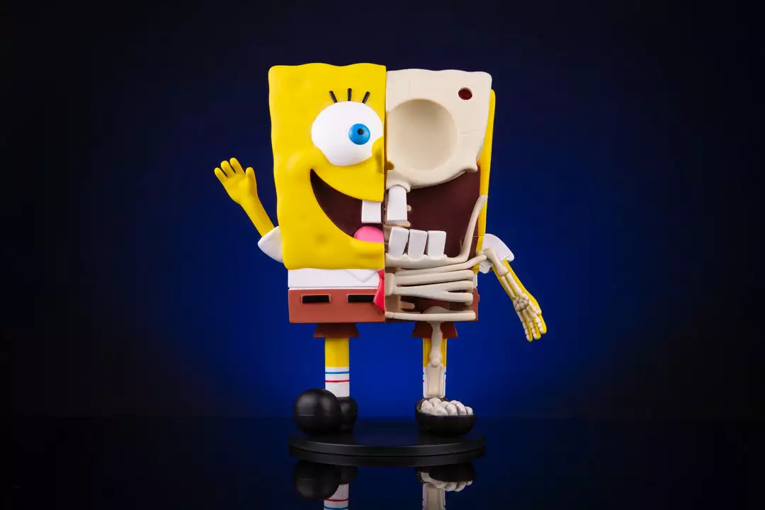 Jason Freeny Spongebob Squarepants Dissected Vinyl Figure Exclusive Toys Jason Freeny Spongebob Squarepants Dissected Vinyl Figure Exclusive Toys