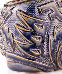 Mike Bonanno Tikis El Ojo Fantastico Tiki Mug - Fuego Azul