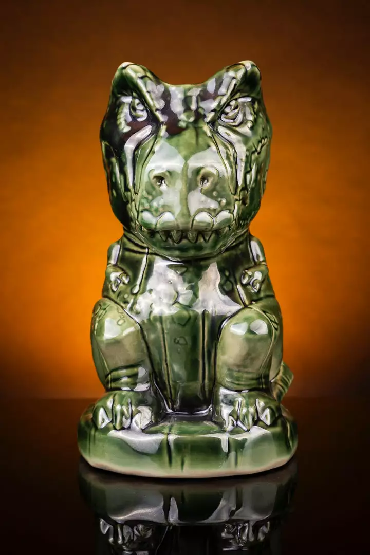 Mondo Tikis Jurassic Park – T-Rex Tiki Mug (Isla Nublar Variant) Mondo Tikis Jurassic Park – T-Rex Tiki Mug (Isla Nublar Variant)