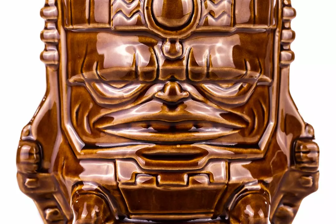 Mondo Tikis MODOK Tiki Mug - Alamo Brown Variant Mondo Tikis MODOK Tiki Mug - Alamo Brown Variant