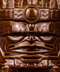 Mondo Tikis MODOK Tiki Mug - Alamo Brown Variant 2 Mondo Tikis MODOK Tiki Mug - Alamo Brown Variant