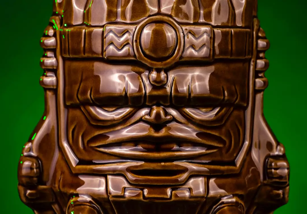 Mondo Tikis MODOK Tiki Mug - Alamo Brown Variant Mondo Tikis MODOK Tiki Mug - Alamo Brown Variant