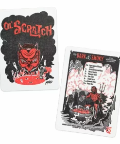 Doug P'Gosh Tikis Ol' Scratch Designer Series Tiki Mug - Red