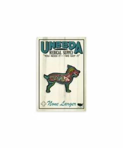 Gary Pullin Dissected Dog Enamel Pin
