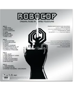 Basil Poledouris Robocop - Original Motion Picture Soundtrack 2XLP Music 3 Basil Poledouris Robocop - Original Motion Picture Soundtrack 2XLP Music