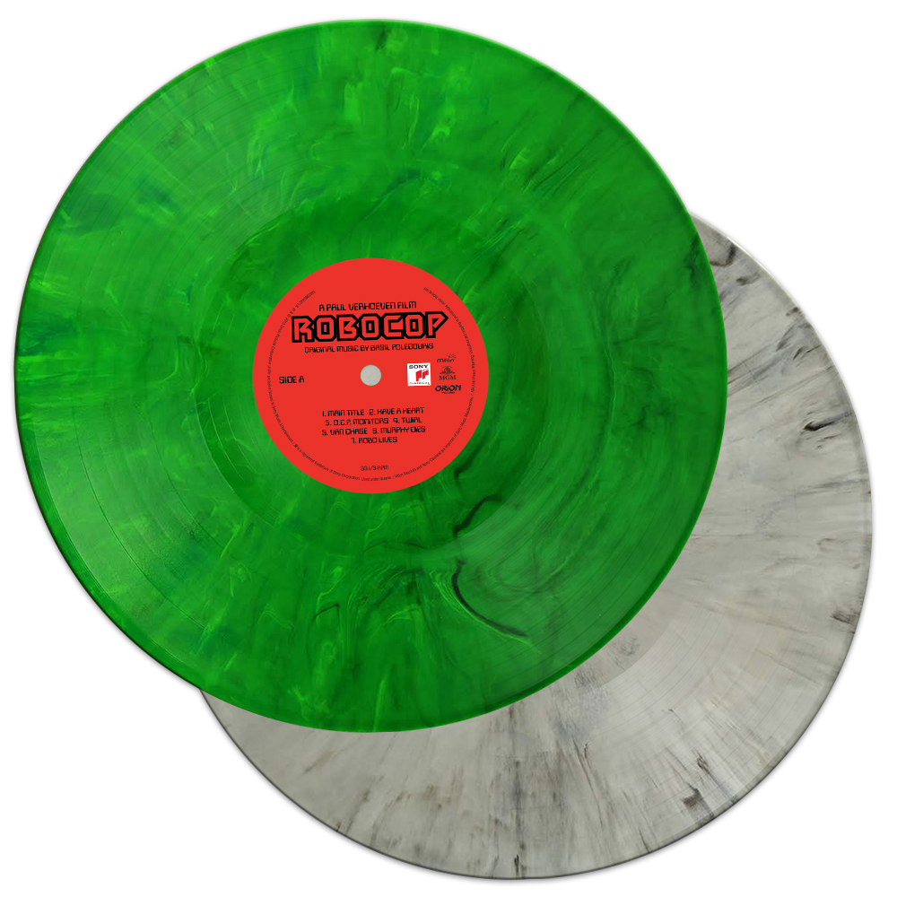 Basil Poledouris Robocop - Original Motion Picture Soundtrack 2XLP Music Basil Poledouris Robocop - Original Motion Picture Soundtrack 2XLP Music