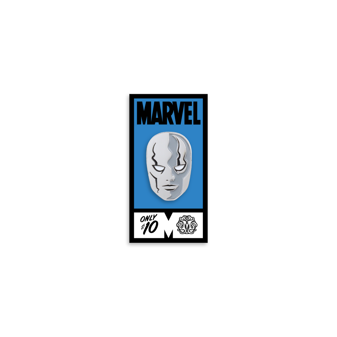 Tom Whalen Silver Surfer Enamel Pin Tom Whalen Silver Surfer Enamel Pin