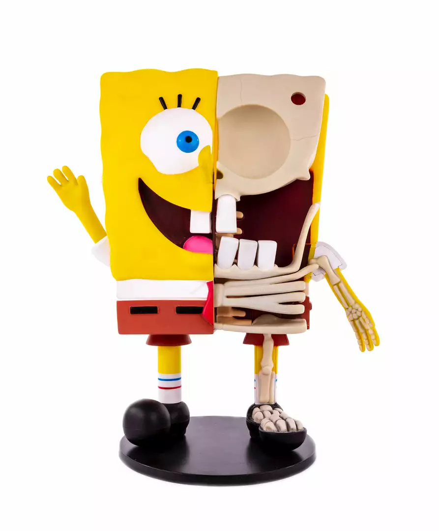 Jason Freeny Spongebob Squarepants Dissected Vinyl Figure Exclusive Toys Jason Freeny Spongebob Squarepants Dissected Vinyl Figure Exclusive Toys
