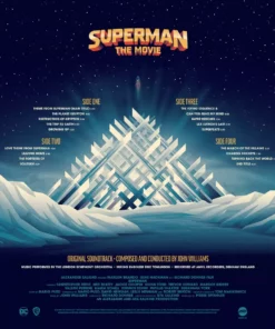 John Williams Music Superman: The Movie - Original Motion Picture Soundtrack 2XLP 4 John Williams Music Superman: The Movie - Original Motion Picture Soundtrack 2XLP