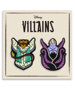 Dave Quiggle Enamel Pins Villains 2-Pin Set