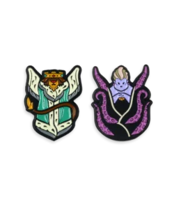 Dave Quiggle Enamel Pins Villains 2-Pin Set