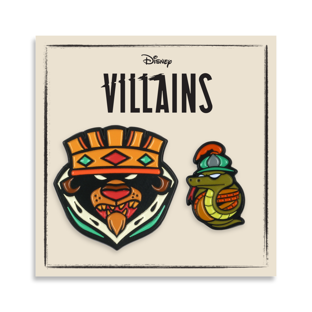 Dave Quiggle Enamel Pins Robin Hood - Prince John 2-Pin Set Dave Quiggle Enamel Pins Robin Hood - Prince John 2-Pin Set