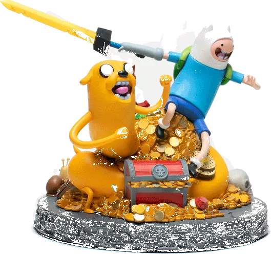 Mondo Adventure Time Statue - Jake And Finn - Regular Version Toys Mondo Adventure Time Statue - Jake And Finn - Regular Version Toys