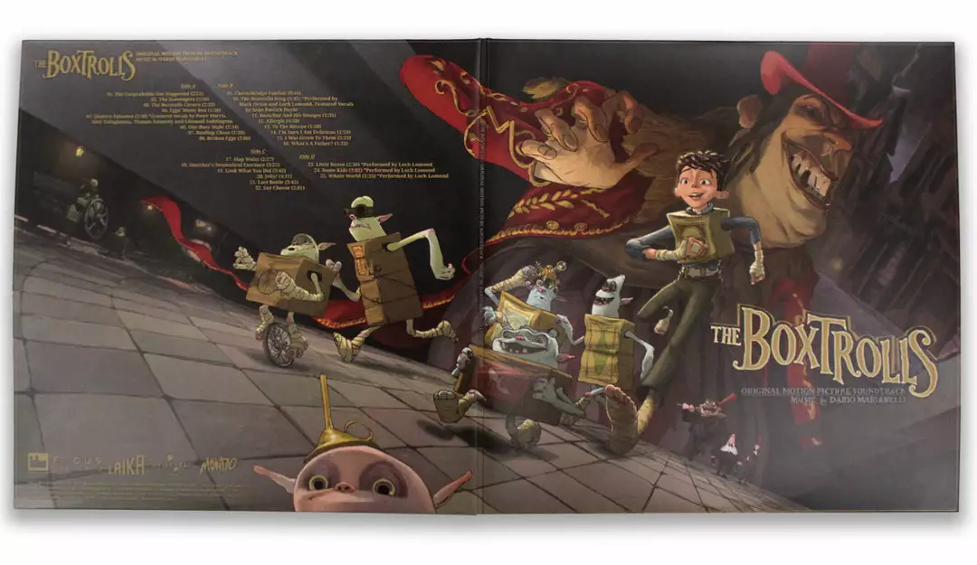 Dario Marianelli The Boxtrolls Original Motion Picture Soundtrack 2XLP Music Dario Marianelli The Boxtrolls Original Motion Picture Soundtrack 2XLP Music